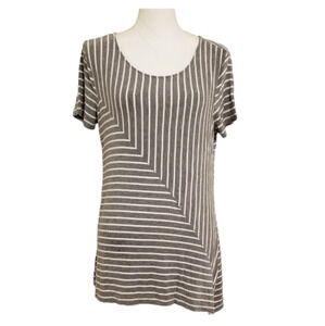Croft & Barrow Striped Flowy Top